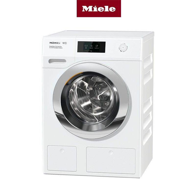 德国美诺miele进口全自动滚筒洗衣机家用大容量9kg公斤wcr890视频