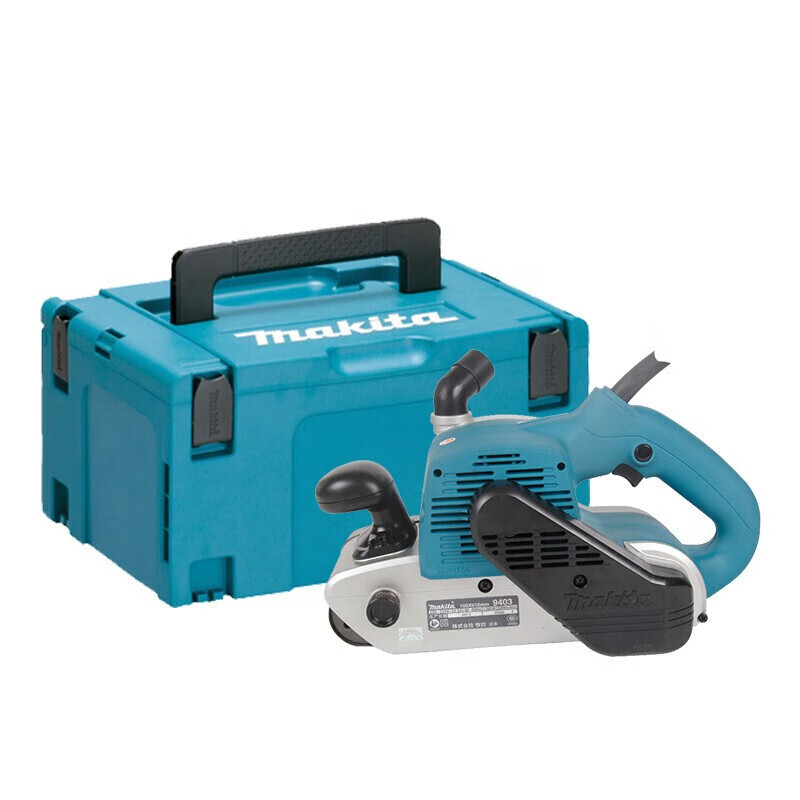 牧田(MAKITA)9403带式砂光机220v金属木材打磨抛光砂带机100*610mm1200w 1台