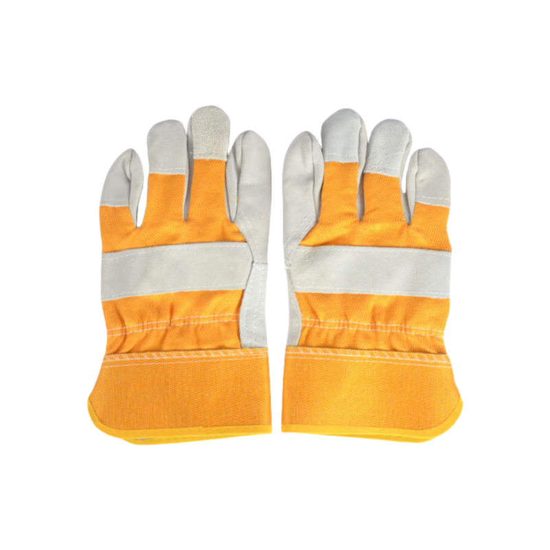 岱润 手套 半皮半布 副 家务手套高清大图