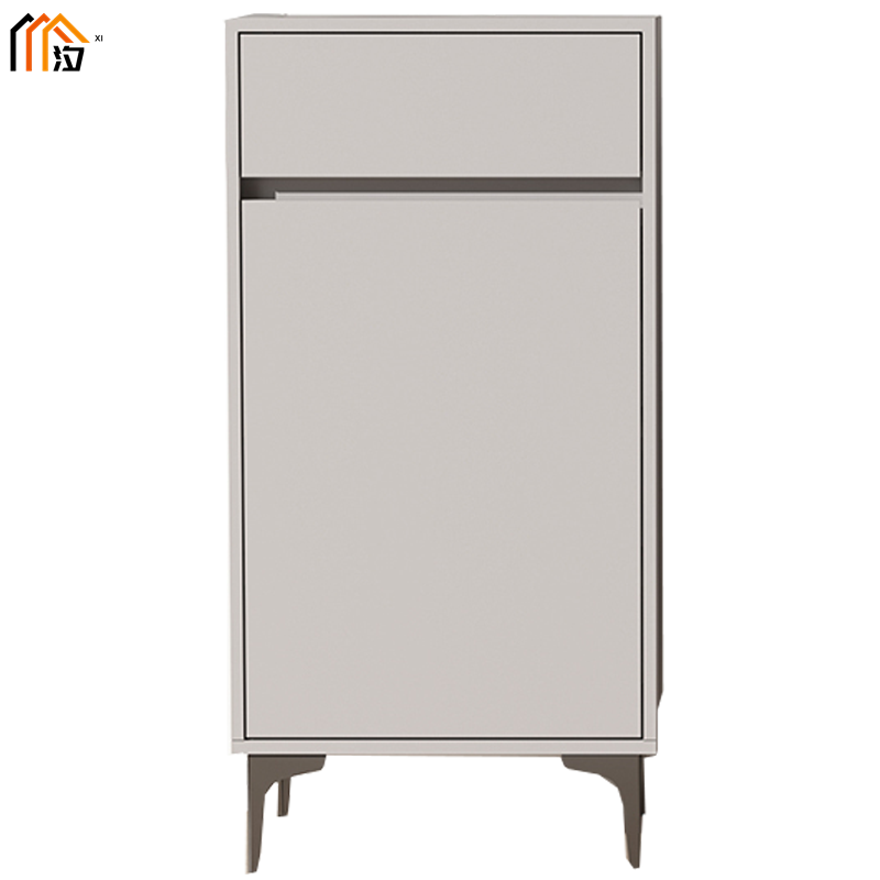 汐 木质鞋柜 卡其灰 个高清大图