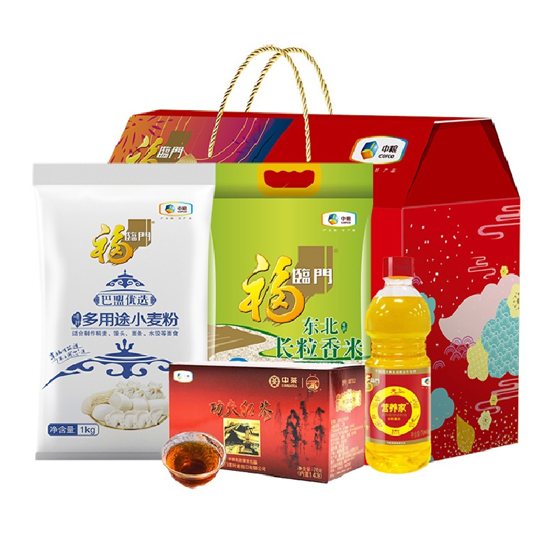 中粮福临门悦享伴手礼礼盒g型3570g700ml