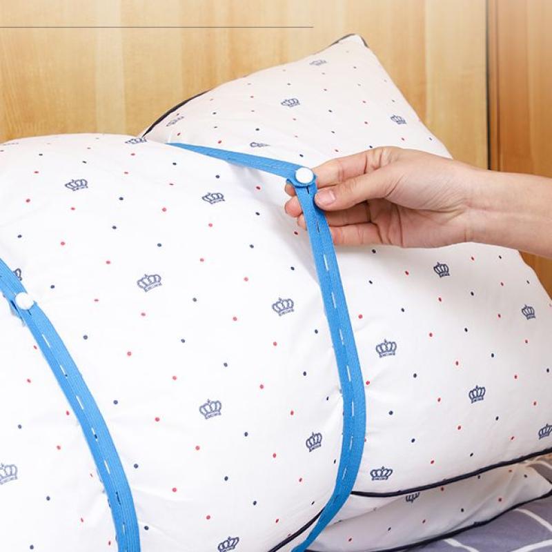专用捆被子拉拉卷捆绑带衣服裤子收纳绳衣柜衣物棉被整理神器--混色--35cm长50条--【收纳衣服专用】高清大图