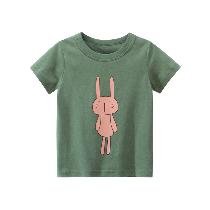 品牌韩版童装儿童短袖T恤2020新款女宝宝衣服元氣小猴STRONGMONKEY