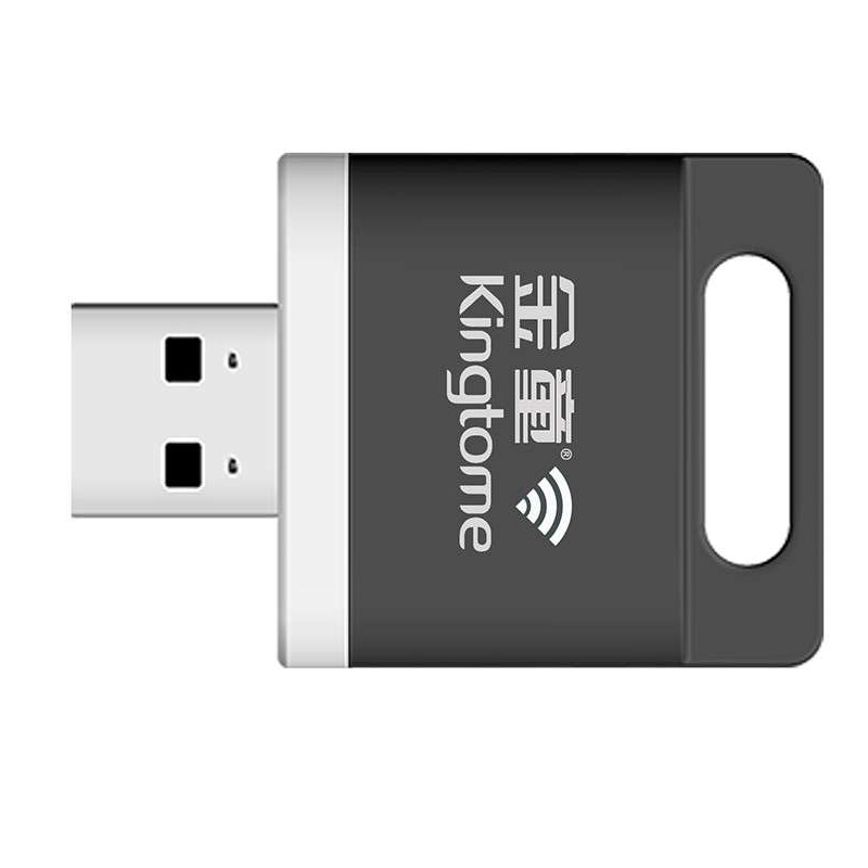 [免邮]金童(Kingtome)WTR 手机TF卡 Micro SD卡 TF读卡器 (不支持苹果手机)读卡器 黑色