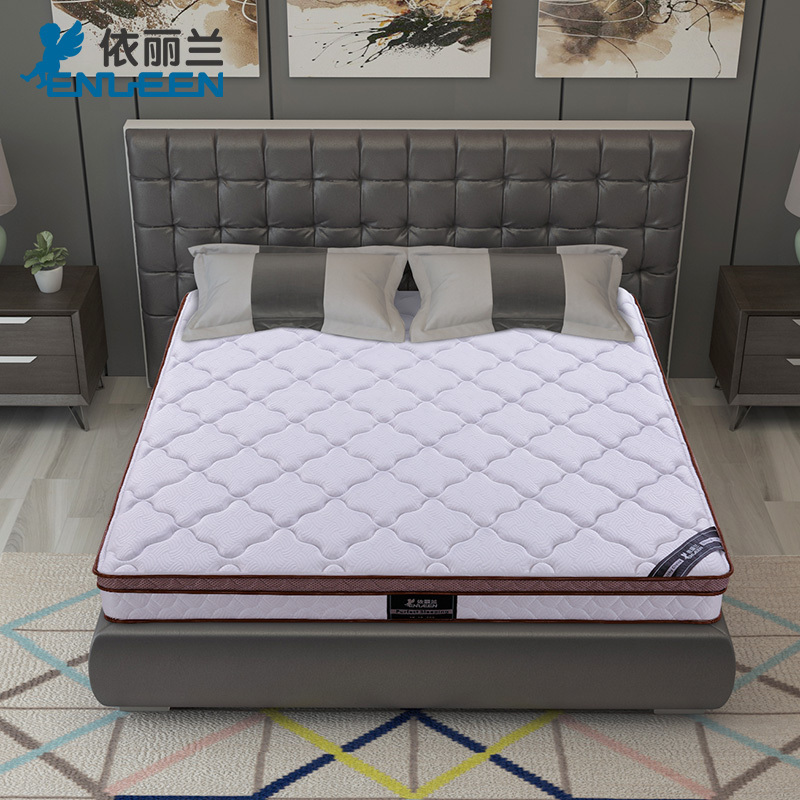 依丽兰床垫22cm 护脊环保3E椰棕硬床垫 邦尼尔精钢弹簧床垫 正反两用 可定制尺寸 简约现代卧室家具 春语