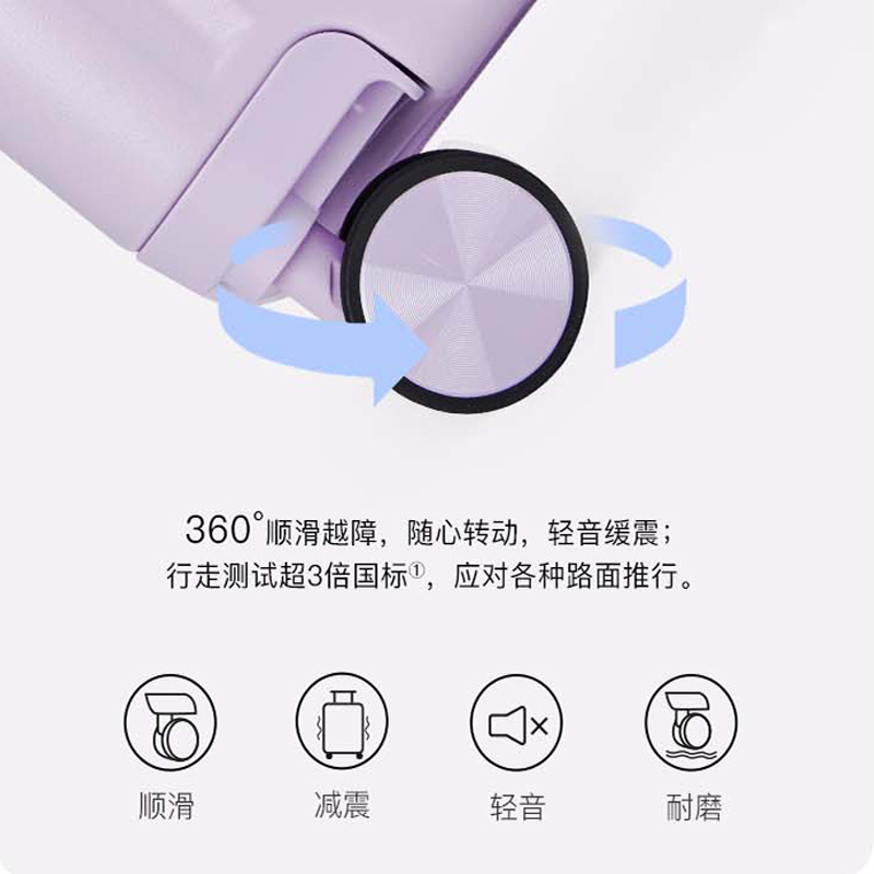 卡拉羊(Carany) 大容量魔方体旅行箱 CX8118-20寸 钛金灰*高清大图