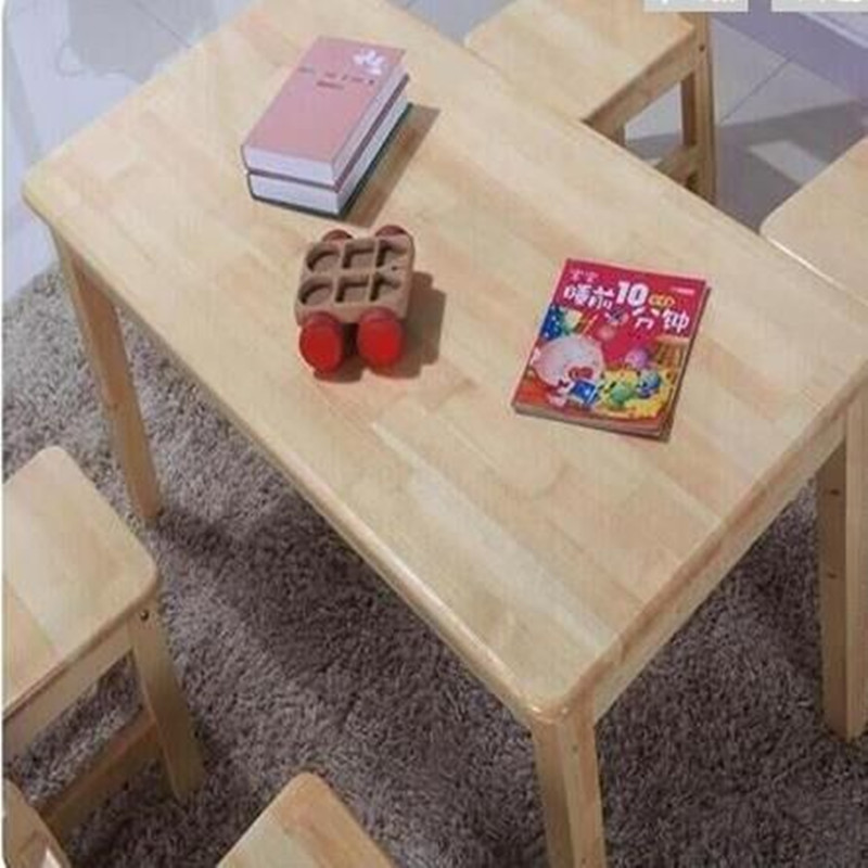 业飞幼儿园课桌椅 QY-41橡木幼儿课桌