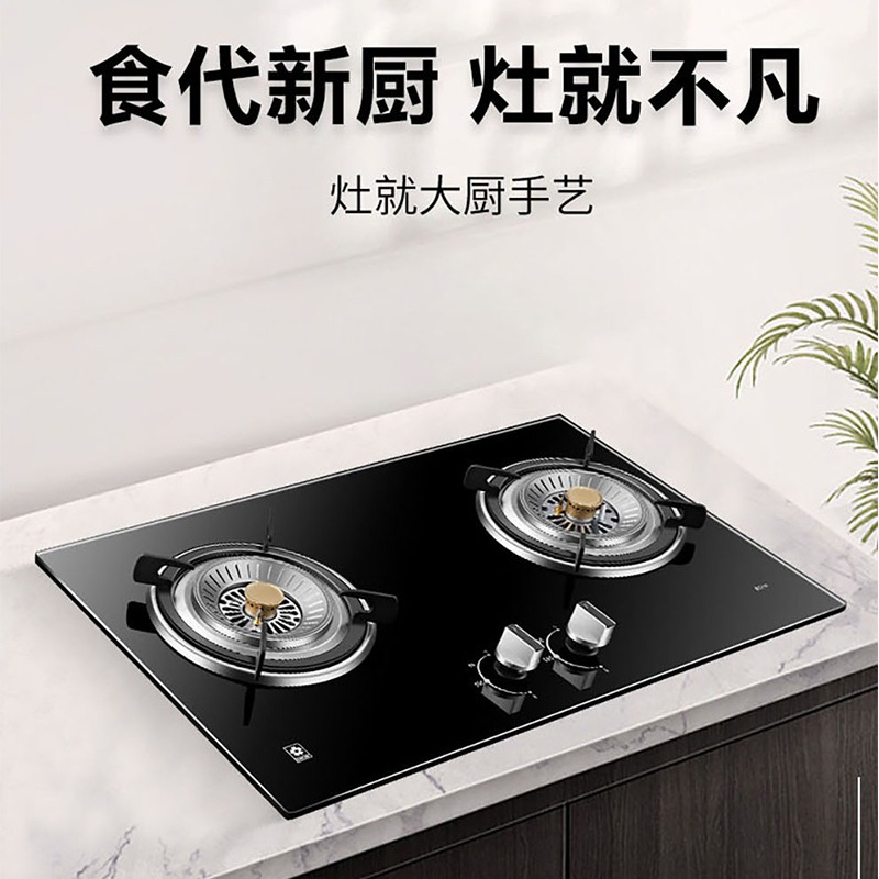 樱花(SAKURA)燃气灶JZY-B8204煤气灶单灶具液化气天然气嵌入家用(液化气)高清大图