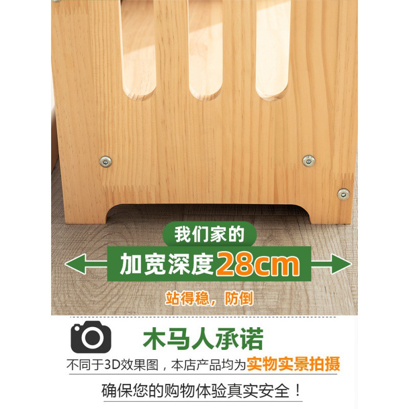 实木收纳柜儿童玩具抽屉式置物架卧室储物柜子夹缝窄床头柜收纳柜 三维工匠高清大图