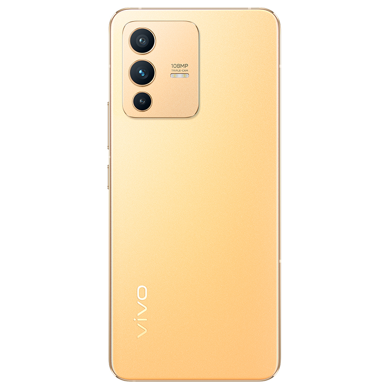 vivo S12 8GB+128GB 暖金 极致变色2.0+游戏BOOST模式+全功能NFC+后置一亿像素超清主摄5G双模新品手机S12