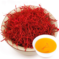 [7瓶装]北京同仁堂藏红花 1g 中国正品西藏拉萨市西红花非伊朗特级藏红花 泡水金黄色辛微苦