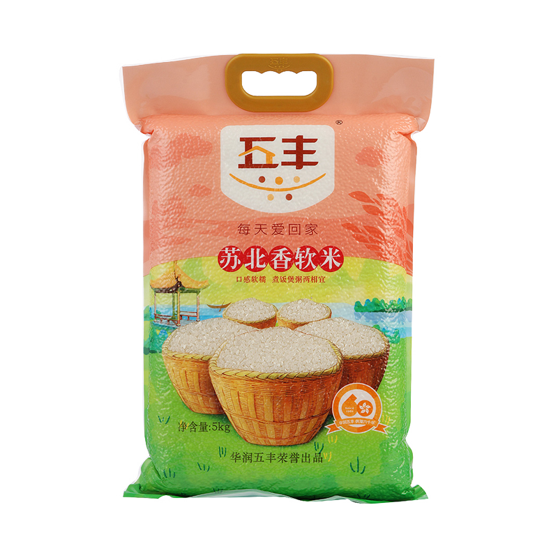 五丰 苏北香软米 5kg
