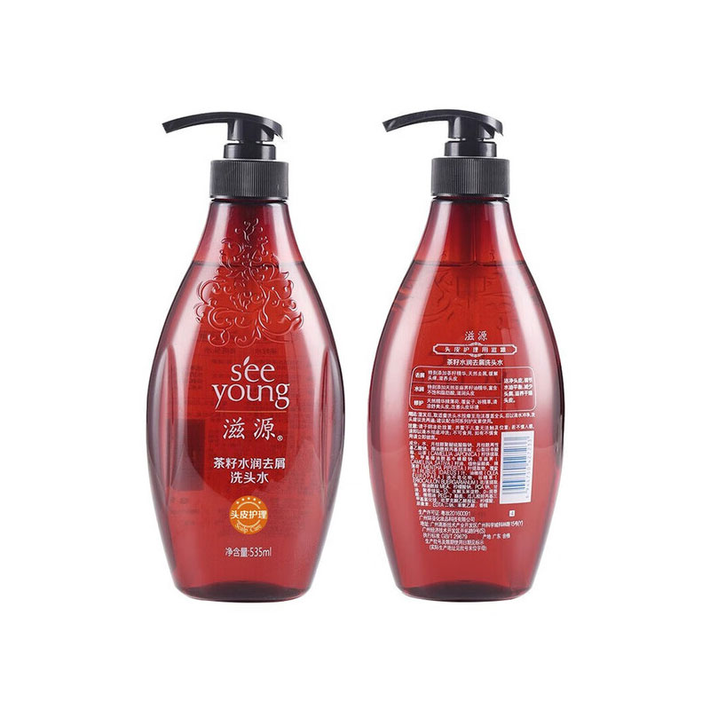 滋源-535ml茶籽水润去屑洗头水(中干性)高清大图