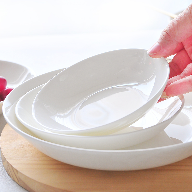 北国风光骨瓷盘碟高清大图