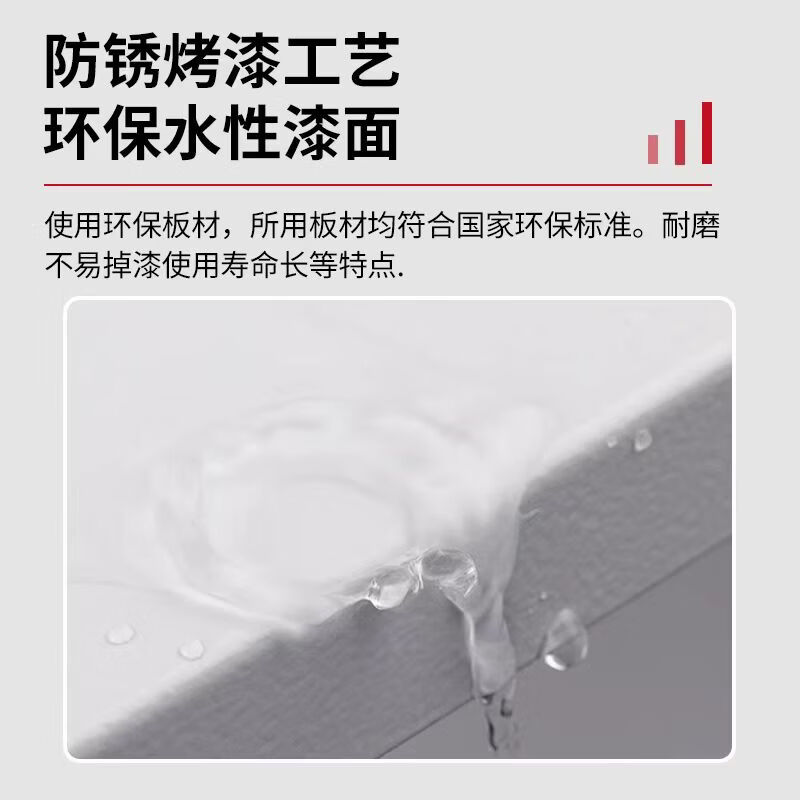 锦北灭火器专用箱高端消防箱酒店商场学校消防收纳箱C型白色烤漆支架高清大图