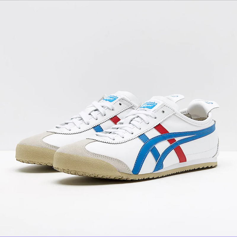 [直营]ONITSUKA TIGER鬼冢虎男女通用情侣款经典复古运动鞋休闲鞋小白鞋MEXICO 66 DL408