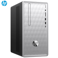 惠普(HP) 星系列590-p012ccn 台式电脑主机 家用办公主机(Cel G4900 4G 1TB GT730 2GB独立显卡 Win10 银色)