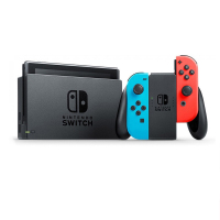 任天堂 Nintendo switch掌上游戏机PSP便携式掌机Switch港版 NS主机（红蓝手柄）+塞尔达中文版