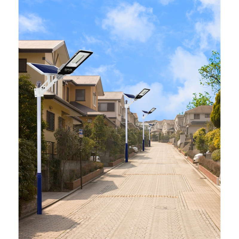 太阳能灯led家用室内外庭院灯新农村大功率超亮户外照明路灯升级款
