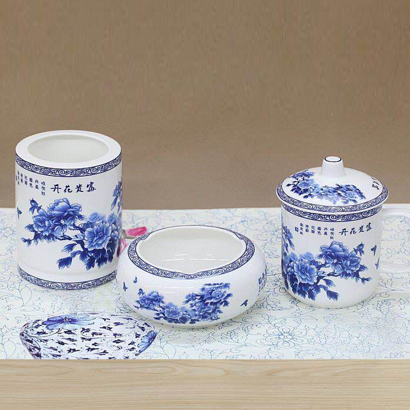 佐尔(ZUO ER)青花三件套