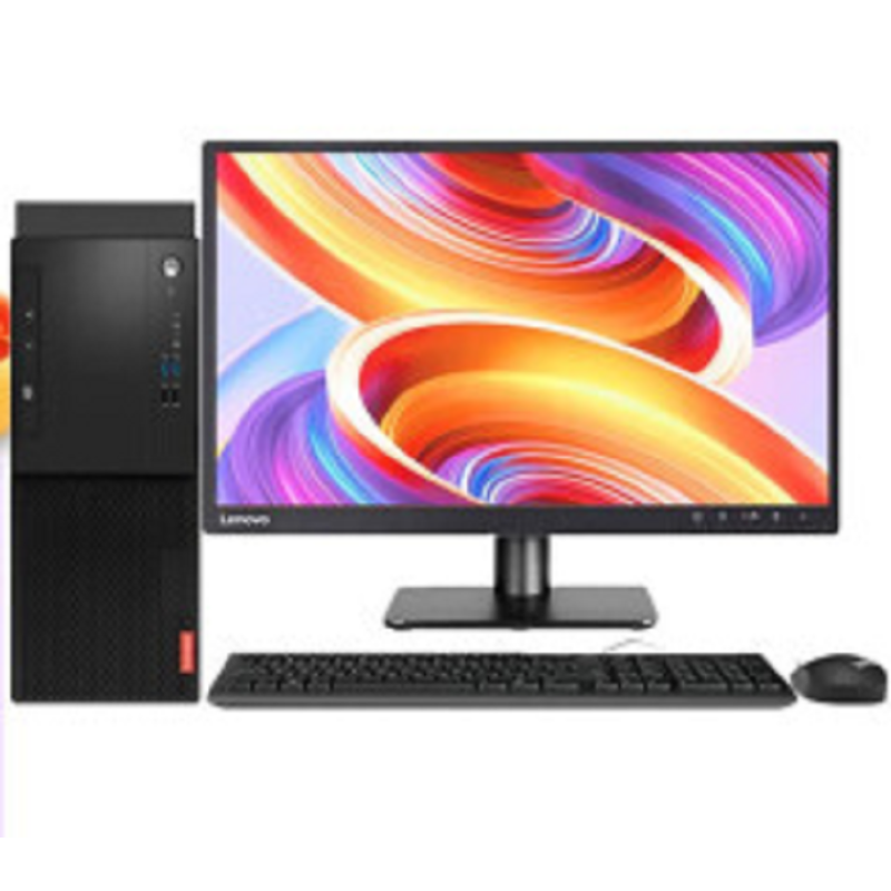 联想(lenovo)台式机电脑启天M530 主机+21.5英寸显示器