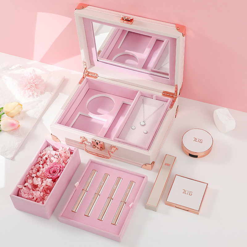 永生花彩妆闺蜜女孩情侣创意浪漫惊喜表白礼品母亲节礼物送妈妈视频