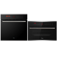 美的（Midea）嵌入式电烤箱+电蒸箱 套装 ET1065PS-21SE +TPN26MPS-SSL