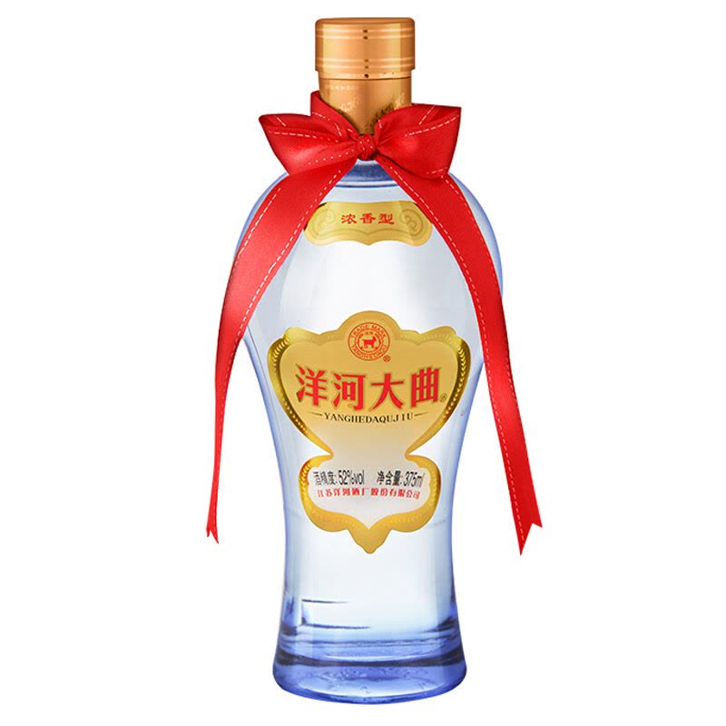 洋河(YangHe)洋河大曲52度375ml*6 整箱装浓香型白酒【价格图片品牌报价