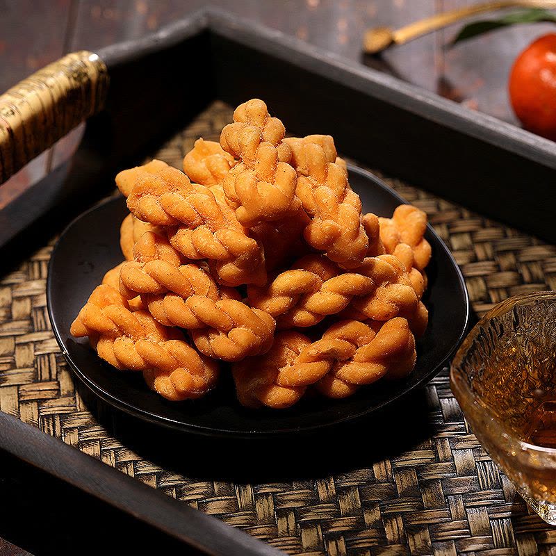 [满199减125元]比比赞小麻花混合味252g整箱零食小吃网红好吃的传统糕点排行榜饼干小袋装充饥夜宵休闲食品图片