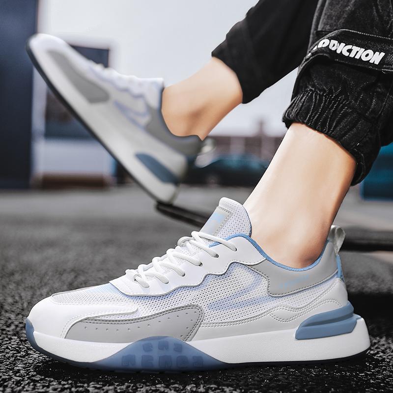 邦塞斯 男士夏季网鞋透气薄款冰丝运动鞋男款网面鞋夏天鞋子男潮鞋网