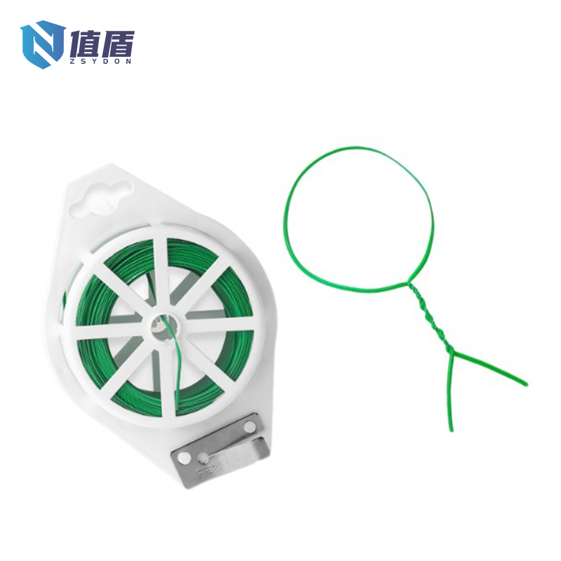 值盾 ZSYDON 园林铁丝捆扎线捆扎带(含剪线器)200米 套高清大图