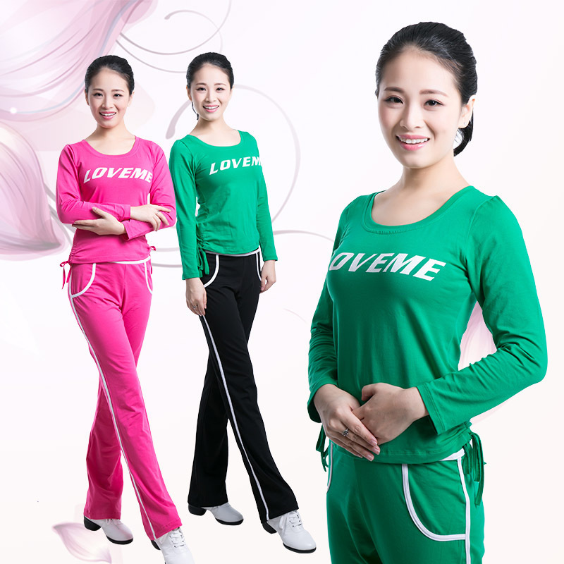 gcw云裳广场舞蹈服装健身舞服瑜珈服 TC15