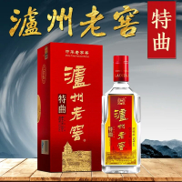 泸州老窖特曲酒52度老字号高度浓香型白酒小酒单瓶盒装165ml