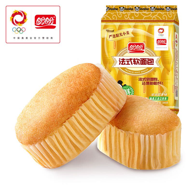 盼盼法式软面包300g袋装小面包休闲零食小吃早餐糕点图片
