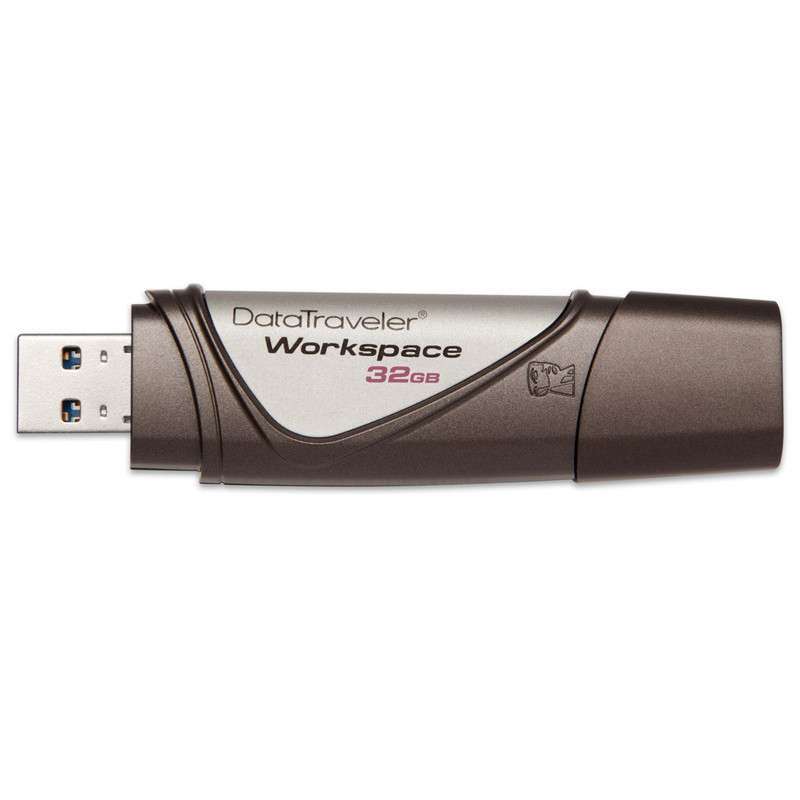 金士顿(Kingston)32GB U盘 USB 3.0 DTWS Windows To Go 随身携带PC
