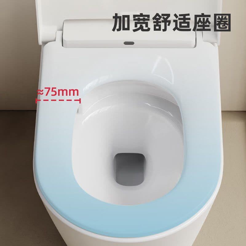 惠达(HUIDA)-ES10一体离座自动冲水老小区免电源口坐便器 电子智冲马桶图片