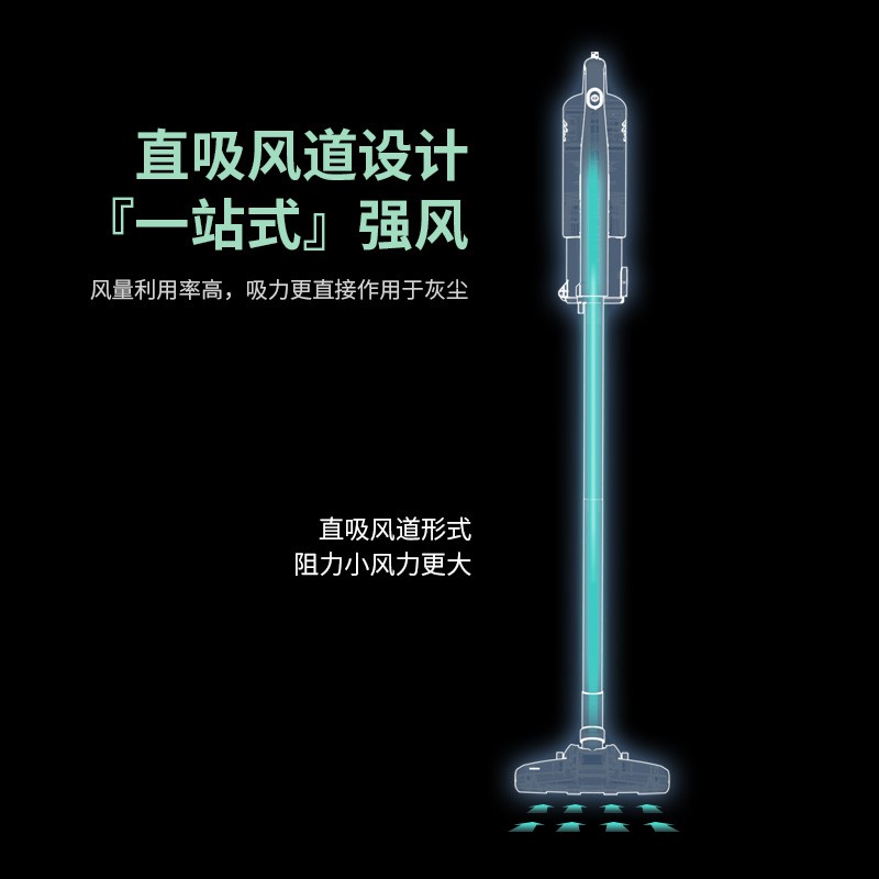 联创(Lian) 手持式吸尘器 DF-SC010M 手持/推杆二合一 万向地刷 4米电源线高清大图