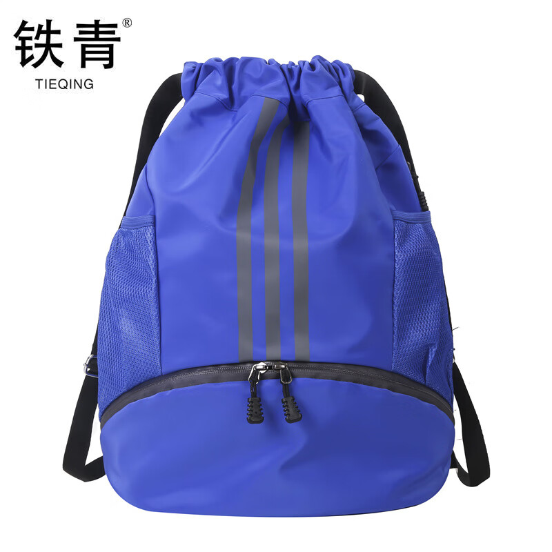 铁青束口袋双肩背包 W5/袋高清大图