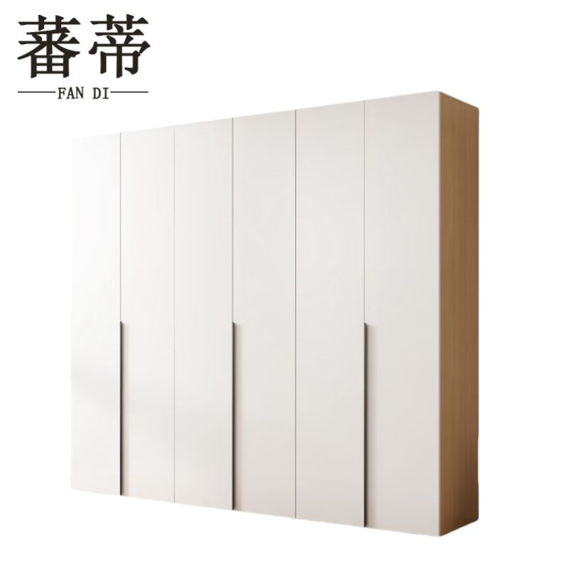 蕃蒂衣柜六门 台高清大图