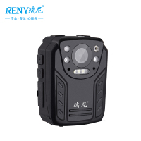 瑞尼RN-A6S工作执法记录仪64G高清红外夜视无对讲机安保取证 1080P高清红外夜视摄像换电池不断电黑色