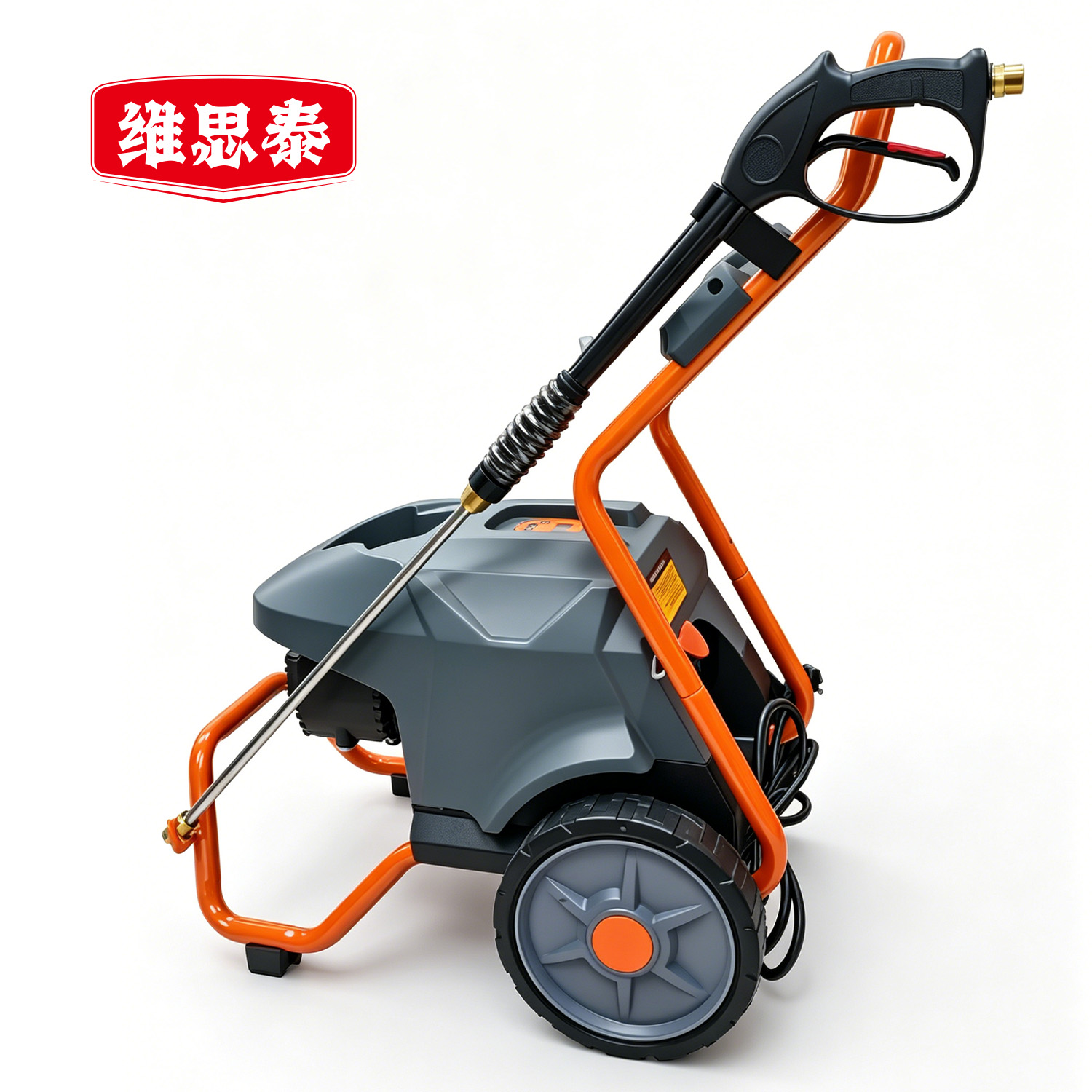 维思泰 电动高压清洗机洗车机喷雾打药机 220V/4KW/220公斤 台高清大图