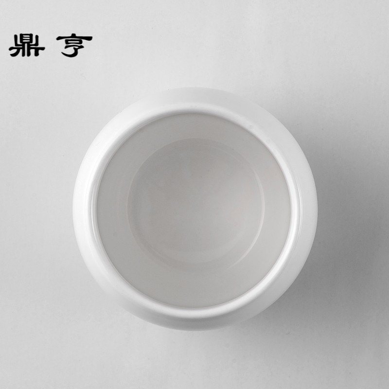 鼎亨茶杯陶瓷套装 日式和风品茗水杯多色6只装主人简约家用功夫茶