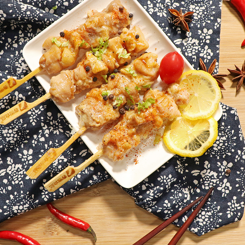 春雪食品关东煮迷你鸡腿肉串1000g日本出口级鸡腿肉串火锅清真食品