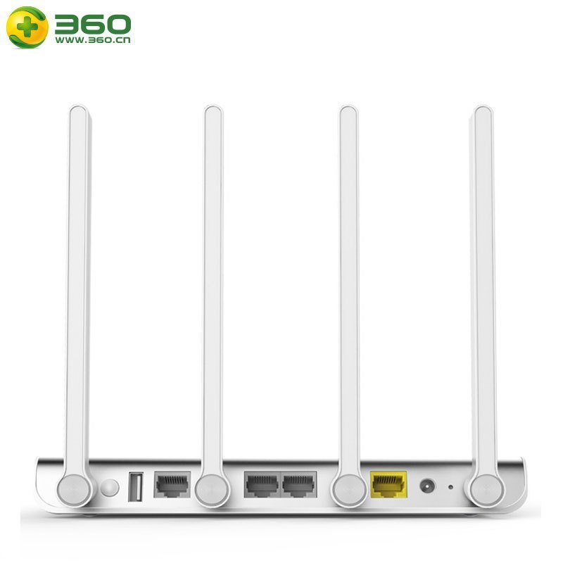 360安全路由器P3 千兆宽带1200Mbps高速双频wifi信号放大 1GHz大CPU别墅级穿墙 智能无线路由器
