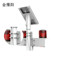 金豫阳KJSGJSD-01 1.2V 3WIP67 60/min LED 太阳能标志灯 (计价单位:盏) 红色