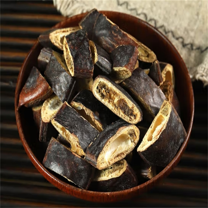 皂角500克袋装 皂角洗发干皂角粉大皂角 洗头皂荚红枣汤高清大图