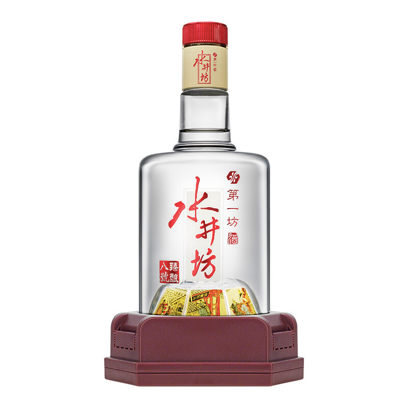 水井坊臻酿八号38度500ml单瓶装浓香型白酒婚宴用酒