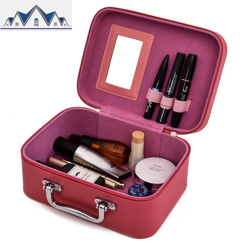 便携ins化妆包女小号韩国简约可爱化妆品收纳盒大容量手提化妆箱_15_867_992高清大图
