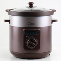 美的（Midea）电炖锅 MD-TGH50C 两档火力5L大容量 精煮慢炖 电炖盅 煮粥煲汤锅FZ