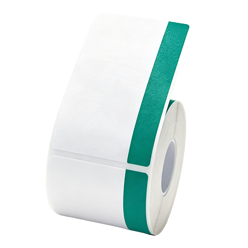 HXHX D50*30mm 200张/卷 标签纸 1盒/卷 (计价单位:卷) 白绿色高清大图